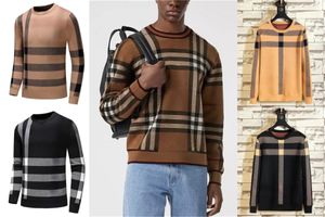 designer sweater luxury men and women gradient jacquard letters men's Paris fashion top quality T-shirt street long sleeves
