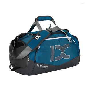 Outdoor Bags Large Casual Waterproof Travel Bag For Men Women Sport Gym Single Shoulder Handbag Luggage Duffle Shoe Laptop