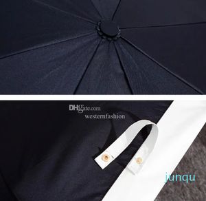 Paraplyer lyxiga automatiska sol regn paraplyer fällbara designer regn paraply soligt och regnigt paraply