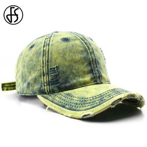 Ball Caps FS Wysokiej jakości bawełniane zielone czapki ciężarówki dla mężczyzn Koreańska marka Baseball Cap Street Hip Hop Caps Bones Masculinos 230928