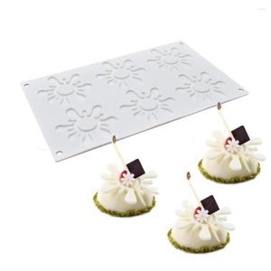 Baking Moulds 3D Flower Silicone Cake Lace Mold Decorating Tool Border Decoration Kitchen Chocolate Sugarcraft Ice Pastry