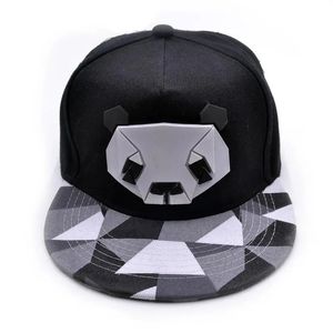 Berretti da baseball Uomo Donna Gomma Stereo Cartoon Animal Panda Parasole Berretto da baseball Sport estivi Protezione solare Hip Hop Cappelli in cotone regolabili U11 230928