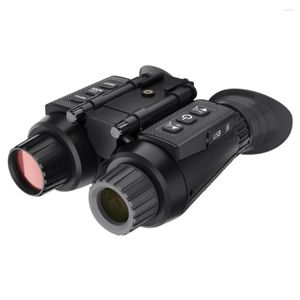 Camcorders NV8300 Night Vision Binoculars Camera With Naked Eye 3D Viewing Head Mounted Goggles For Simulation Military Game Camrecorder