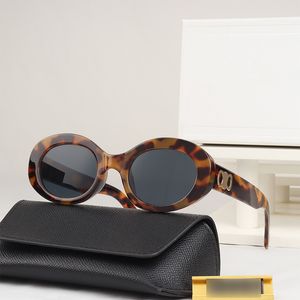 Schildpatt-Sonnenbrille, Arc de Triomphe, ovale Sonnenbrille, Celins-Brille, Damen-Sonnenbrille, heißer europäischer amerikanischer Trend, Mode-Sonnenbrille, UV400-Designer-Cl-Sonnenbrille