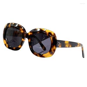 Sonnenbrille Vintage Marke Für Frauen Sommer UV Schutz Retro Acetat Rahmen Sonnenbrille Reise Täglichen Gebrauch De Sol Mujer UV400