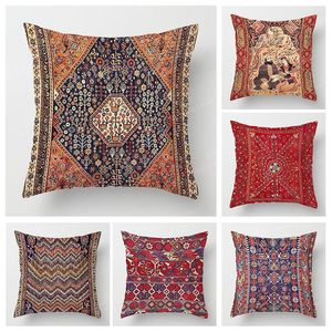 Cuscino Autunno Decorazioni per la casa Autunno Soggiorno Copriletto Divano Boho 45x45 cm 45 50 60x60 cm 40 40 cm 35x35 Marocco