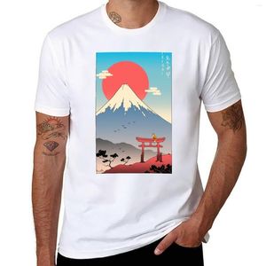 Men's Tank Tops Ikigai In Mt. Fuji T-Shirt Short Black T Shirt Boys White Shirts Oversized For Men