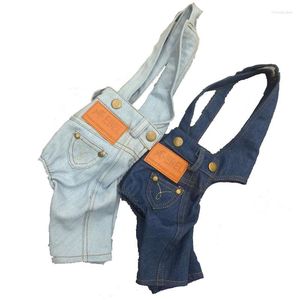 Dog Apparel Durable Cute Pet Clothes XS-2XL Small Medium Jeans Pants Jumpsuits Denim Overall Puppy Pajamas