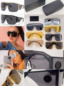 Sunglasses For Men Rectangle 54 mm 2220 Unisex Designer Goggle Beach Cyclone Sport Mask Sunglasses Black Square Design UV400 With Box