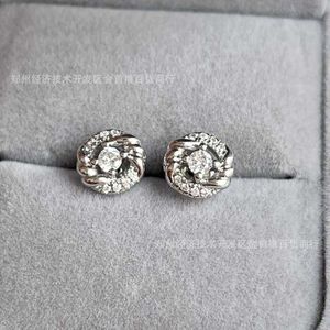 earrings designer for women luxury jewelry 925 Sterling Silver 5a Zircon Earrings Fashion and Popular