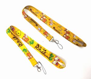 Cartoon Anime Bear Designer Keychain Neck Strap Lanyards Keychain Badge Holder ID Card Passport Hanging Rope Lariat Lanyard Key Chain Kids Gifts