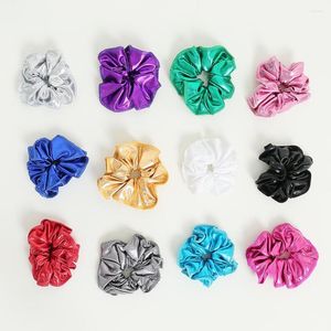 Haaraccessoires Meisjes 4/12 Stuks Glanzende Meatllic Scrunchies Klassieke Elastische Dikke Scrunchy Bands Stropdassen Touwen Paardenstaart Houder Dans