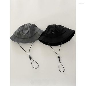 Berets 2023 Chapéus de pescador à prova d'água de secagem rápida para homens mulheres chapeau de soleil despeje enfants kapelusz balde de pesca sunhat