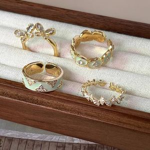Super Immortal 3D Flower Ring for Female Crowd Design: Light Luxury and Minimalist INS Fashion Index Finger Ring, New 2023