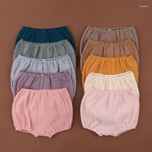 Shorts de verão infantil crianças harem calças algodão nascido bebê meninos meninas calças curtas pp fralda cobre bloomers 0-18 meses