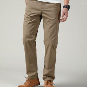 Men's Pants Full Length Casual Solid Color Spring/Summer Straight Loose Cargo Outdoor Hiking