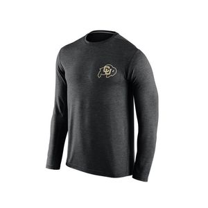 College Colorado Buffaloes T-Shirt, individuelles Herren-College-Football-Trikot, Rundhalsausschnitt, lange Ärmel, T-Shirt in Erwachsenengröße, bedruckte Hemden