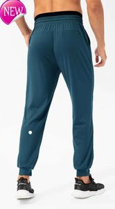 lulus Men Jogger Long Pants Sport Yoga Outfit Quick Dry Drawstring Gym Pockets Sweatpants Trousers Men's Casual Elastic Waist fitness lululemens 556ess