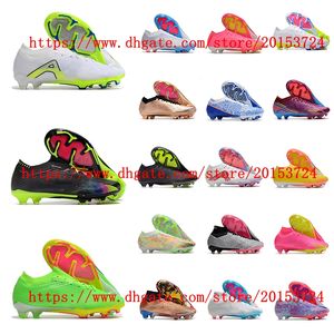 2023 Scarpe da calcio da donna per ragazzi da uomo Zoomes Mercurial XV Elite FG Tacchetti da calcio di alta qualità sneaker taglia 35-45