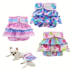 Abbigliamento per cani Cani femmine Pannolini Lavabili Animali domestici Cuccioli Pantaloncini fisiologici Pantaloni mestruali a tenuta sanitaria per biancheria intima piccola e grande