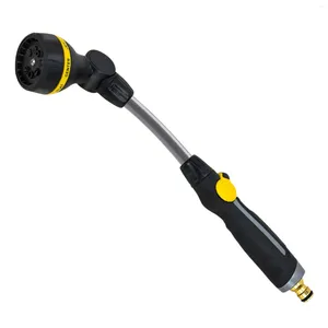 Watering Equipments Garden Hose Wand Water Nozzle Thumb Control Shut Off Valve Suitable For Car Wash Cleaning