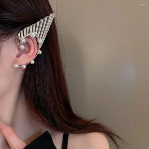 Orecchini posteriori Accessori Cosplay Perle Pografia Puntelli Finti Fata Elfo Polsino per orecchie Clip da donna Coreano