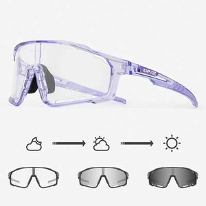 Photochromic homens mulheres ciclismo óculos descoloração mountain bike óculos esporte pesca correndo óculos de sol mtb bicicleta eyewear 230920