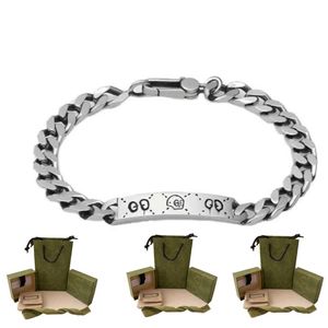 Fashion European popular 925 sterling silver bracelet fashion mens and women couple bracelets210I