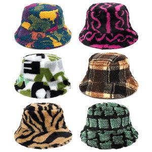 Cappelli a tesa larga Cappelli a secchiello Cappelli a secchiello invernali Donna Donna Moda Stampa Pelliccia calda Cappello Panama Lana Morbido Velluto Capelli di coniglio Cappello da pescatore All'aperto 230928