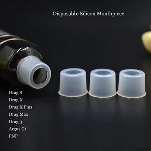 Silicon Drip Tip Silicone Mynstycke Cover Round Rubber 13mm Testtips Cap Tester för Drag S Drag X Plus Max 3 Argus GT PNP Tank Disposable Pen Pods Kit