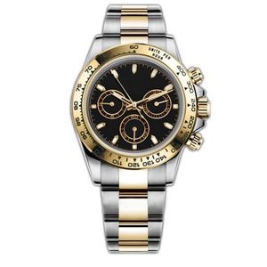 Dayton Watch Men Luxury Gold Roll Watch Automatic Mechanical Designer Montre Luxury 40mm قابلة للطي مشبك الفولاذ المقاوم للصدأ مقاوم للماء AAA