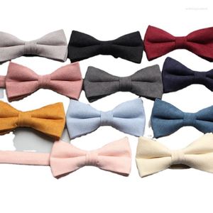 Bow Ties Classic Colorful Parent-Child Bowties Super Soft Velvet Corduroy Wedding Men Kid slipsar Romantic Blue Pink Red Farterfly Cravat