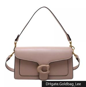 Tabby Bag Womens Bag 2023 New Fashion Simple Small Square Bag 크로스 바디 가방 핸드 헬드 레이디 패션 가방