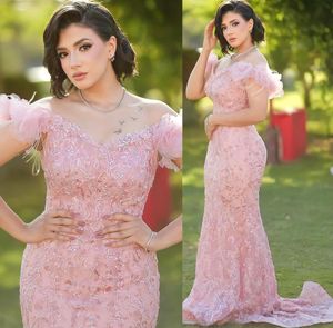 2023 OTT ASO EBI Arabica sirena rosa sirena madre di sposa abiti da ballo da sera a cuore festa di compleanno formale di abiti da sposo abiti da sposo