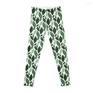 Active Pants Green Leaves Leggings Sport Woman Sports Shirts Women Gym Legings For Fitness