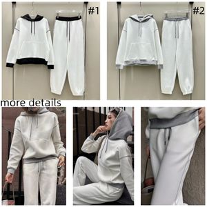 Top Quality Tracksuits for Women Men Luxury Brand Fashion Designer Two Piece Sets Women's Hoodies with Hat Long Sleeves Two Piece Pants 25201