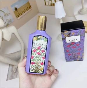 Flora Muhteşem Parfüm Gardenia Manolya Yasemin Kokusu 100ml Kadın Parfum Uzun Kalıcı Koku Lady Kız Parfümleri Çiçek Çiçek Koku Sprey Köln Hızlı Gemi