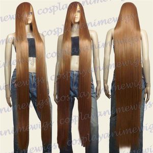 150cm Light Brown Heat Styleable Extra Long Cosplay Wigs 81 LLB216f