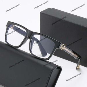 Luxury brand glasses New square Tr anti-blue light flat lens for men and women fashion thin face classmate Pc glasses can be matched with myopia