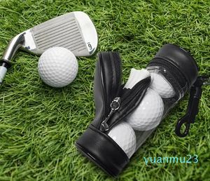 Golfbollar och Tees Pouch Bag Ball Holder Lagring Fall med inställd utomhus