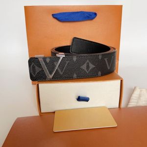 Atacado varejo masculino designer cinto clássico moda casual carta fivela cinto masculino largura 3.8cm com caixa laranja