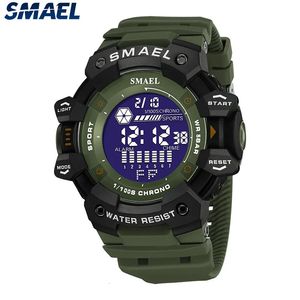 Inne zegarki męskie Watch wojskowy odporny na wodę Smael Sport Watch Army LED Digital T nadgarstka Stopcatches dla mężczyzn 1802 Relogio Masculino zegarków 230928