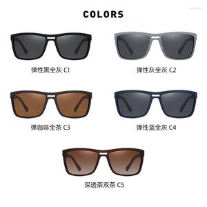 Sunglasses 2023TR90 Men Polarized Light Weight Sports Sun Glasses Women Eyewear Accessory Oculos UVAB Protection