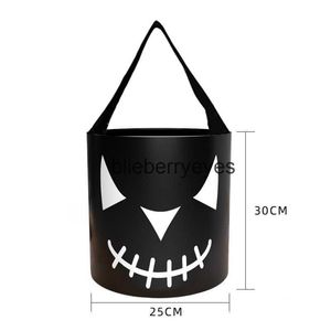 Totes 2023 New Halloween Candy Bag Portable LED with Lamp Pumpkin Light Emitting Tube Illuminating Halloween Candy Bag07blieberryeyes