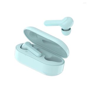 Bluetooth Headset Sports trådlösa hörlurar 3D stereo öronsnäckor i öron dubbel mikrofon beröringskontroll