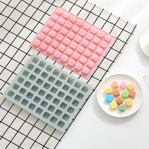 Bakeware Aletleri Pişirme Kek Mektubu Kalıp Silikon Çikolata Alfabe Formu Buz Yağışı İçin DIY Hediye Maker Puding Candy Craft Kalıp