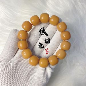 Charm-Armbänder, seltene Ökologie, große grüne Brust, Bodhi-männliche Version, spielende Fingerwicklung, weiche Hand und weiße Jade