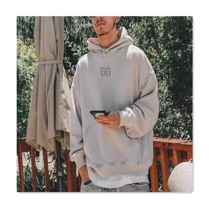 Esse Hoodies Tasarımcı Erkek Hoodie Moda Mektubu İşlemeli Akıllı Desen İnce Peluş Çift Kapüşonlu Süvari Sonbahar Boş Boş Zaman Çözük ÇOK GÖRÜNLÜK GİYİ