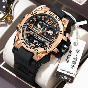 Wristwatches Fashion Men's Military Infantry Electronic Watch Large Dial Luminous Waterproof Clock School Students Sports Quartz Wristwatch