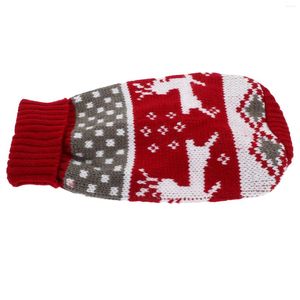 Cat Costumes Christmas Pet Sweater Winter Breathable Dog Warmth Clothes Outfits Clothing Adorable Puppy Portable Xmas Thermal For Dogs